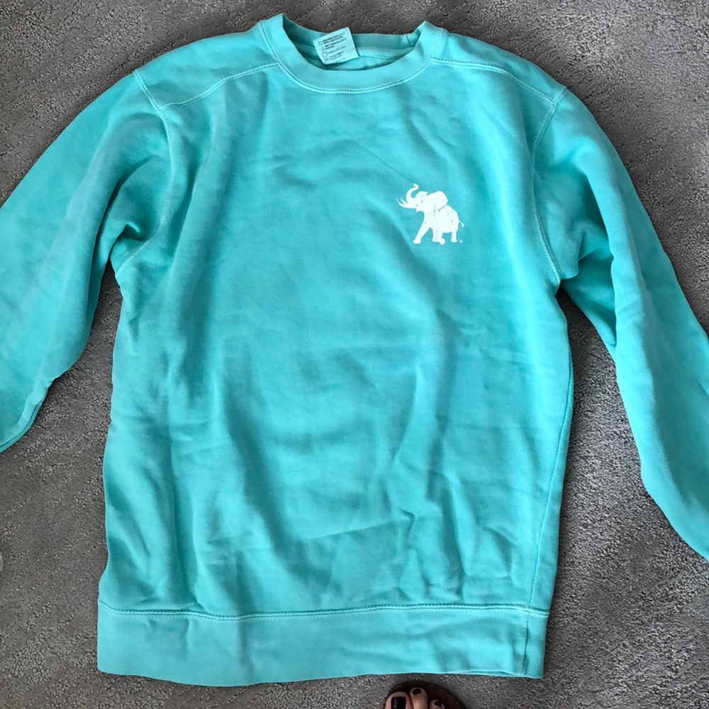 Mint green Alabama sweatshirt